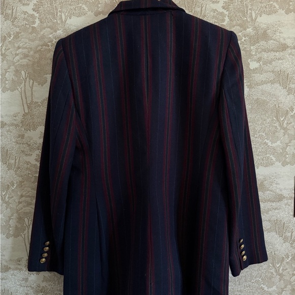 Vintage HTF 100% Wool Ralph Lauren Embroidered Blazer - Picture 5 of 16